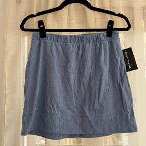Bella + Canvas Light Blue Cotton Skirt